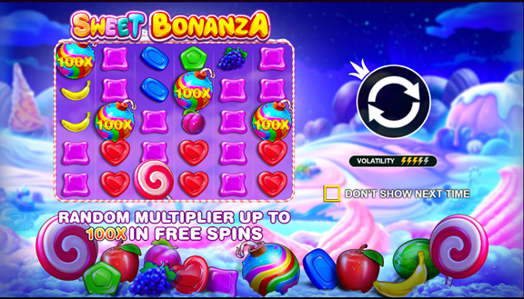 Sweet Bonanza Slot Features